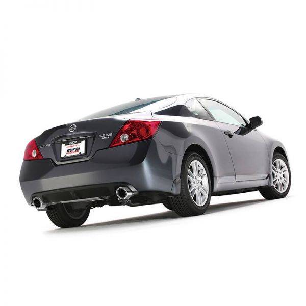 BORLA AXLE-BACK EXHAUST S-TYPE FOR 2008-2013 NISSAN ALTIMA 3.5L V6 AUTOMATIC/ MANUAL TRANSMISSION FRONT WHEEL DRIVE 2 DOOR COUPE.