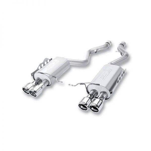 BORLA AXLE-BACK EXHAUST S-TYPE FOR 2008-2013 BMW E92 M3 COUPE 4.0L V8 AUTOMATIC/ MANUAL TRANSMISSION REAR WHEEL DRIVE 2 DOOR.