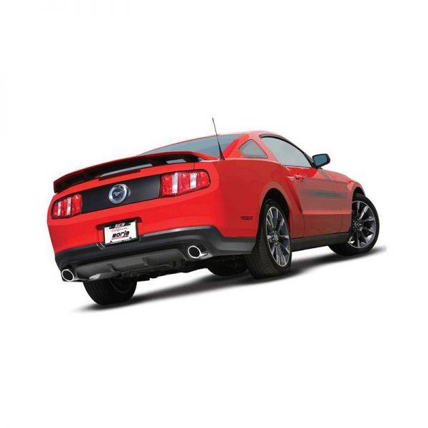 BORLA AXLE-BACK EXHAUST S-TYPE FOR 2011-2012 FORD MUSTANG GT/ 2012 BOSS 302 - 5.0L V8 AUTOMATIC/ MANUAL TRANSMISSION REAR WHEEL DRIVE 2 DOOR COUPE/ CONVERTIBLE.