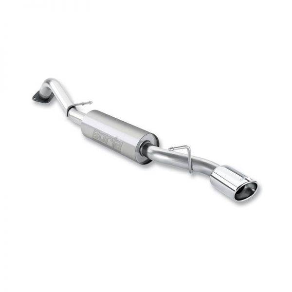 BORLA AXLE-BACK EXHAUST S-TYPE FOR 2009-2013 TOYOTA COROLLA S/ XRS 1.8L/ 2.4L 4 CYL. AUTOMATIC/ MANUAL TRANSMISSION FRONT WHEEL DRIVE 4 DOOR.