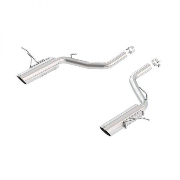 BORLA AXLE-BACK EXHAUST S-TYPE FOR 2012-2014 JEEP GRAND CHEROKEE SRT-8 6.4L V8 AUTOMATIC TRANSMISSION ALL WHEEL DRIVE 4 DOOR.