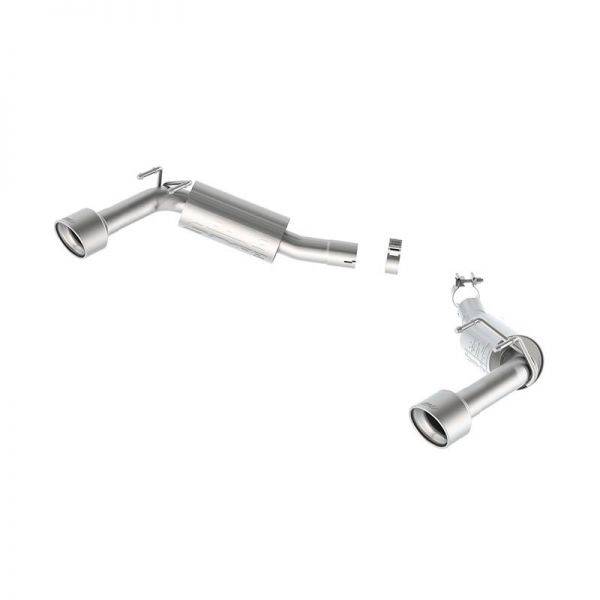 BORLA AXLE-BACK EXHAUST S-TYPE FOR 2014-2015 CHEVROLET CAMARO SS 6.2L V8 AUTOMATIC/ MANUAL TRANSMISSION REAR WHEEL DRIVE 2 DOOR.