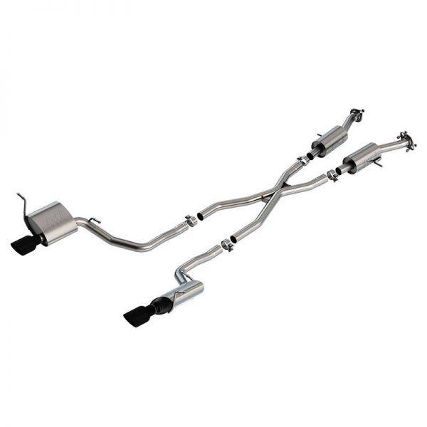 BORLA CAT-BACK™ EXHAUST S-TYPE FOR 2014-2020 JEEP WK2 GRAND CHEROKEE 3.6L V6 - 140835BC
